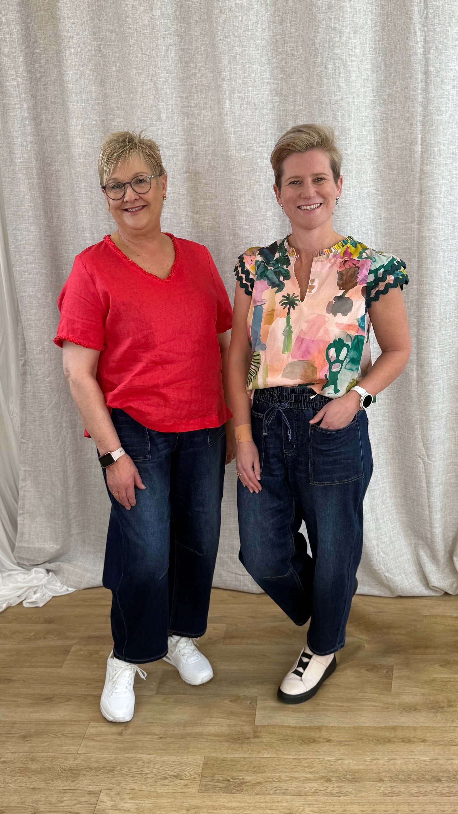 style items clothing on different bodies